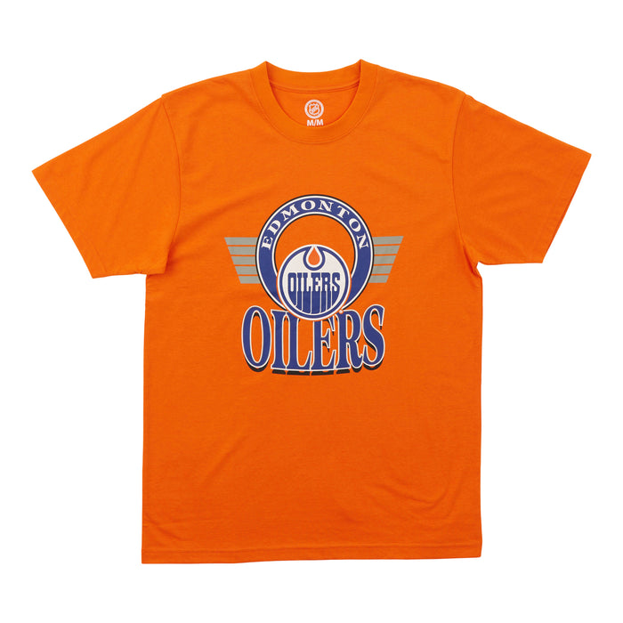 NHL Men's Licensed Edmonton Oilers Short Sleeve T-Shirt