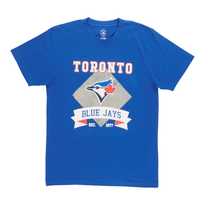 T-shirt à manches courtes Blue Jays de Toronto des LMB pour hommes