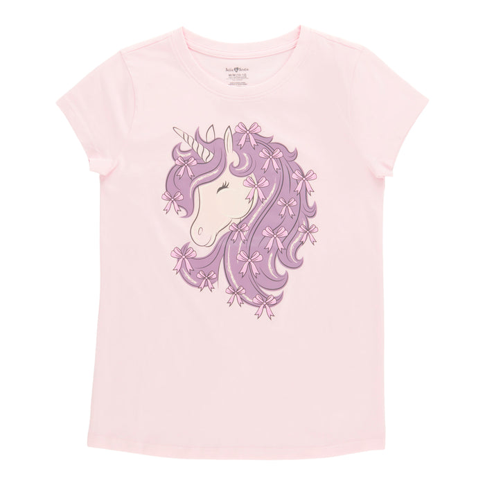 T-shirt à manches courtes Féerie hivernale BELLA & BIRDIE pour filles