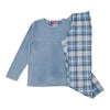 Pyjama ultra doux en velours Carisma pour femmes, 2 pièces