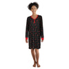 Carisma Women's Henley Sleepshirt
