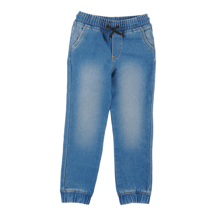 Toddler Boys' Solid Knit Denim Pants