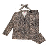 Pyjama cintré en tissu micropolaire pressé Carisma pour femmes, 3 pièces