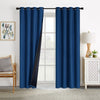 HomeStyles Blackout Jacquard Curtain with Grommets, 52-in x 84-in.