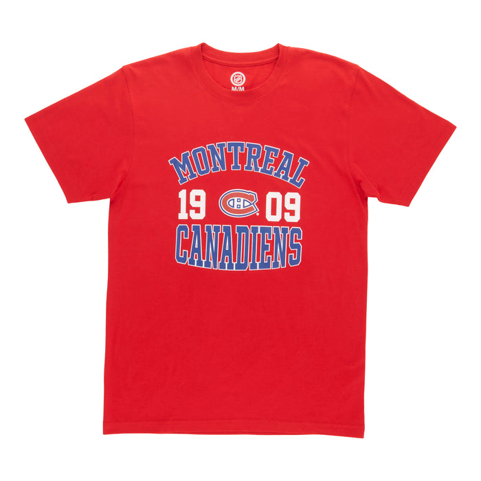 T-shirt à manches courtes Canadiens de Montréal de la LNH pour hommes