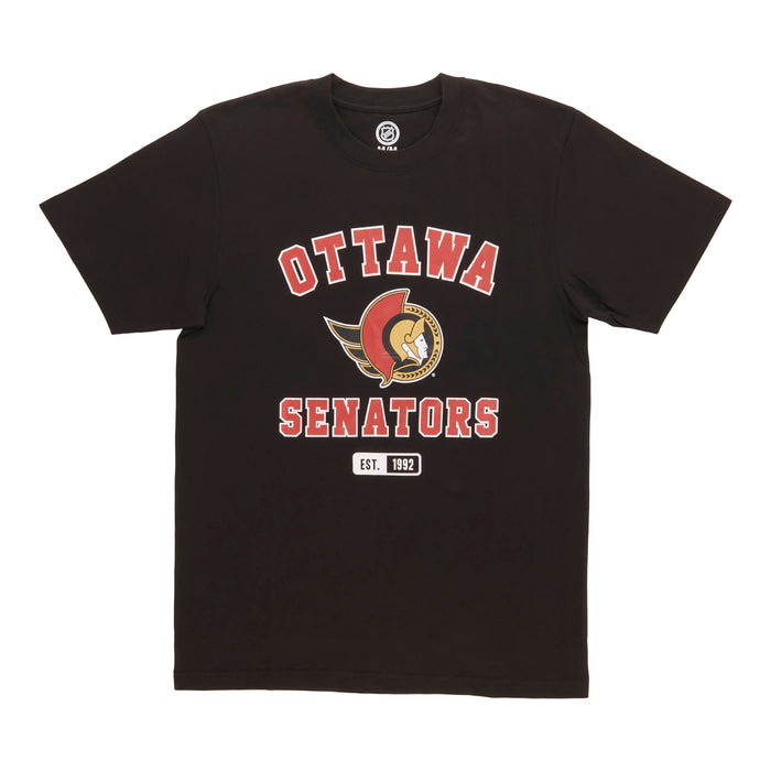 NHL Men's Licensed Ottawa Senators Short Sleeve T-Shirt