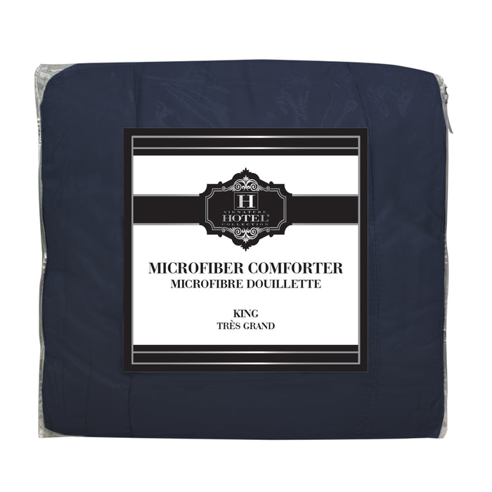 Microfiber Solid Comforter, King