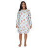 Carisma Women's Plus Micropolar Sleepshirt