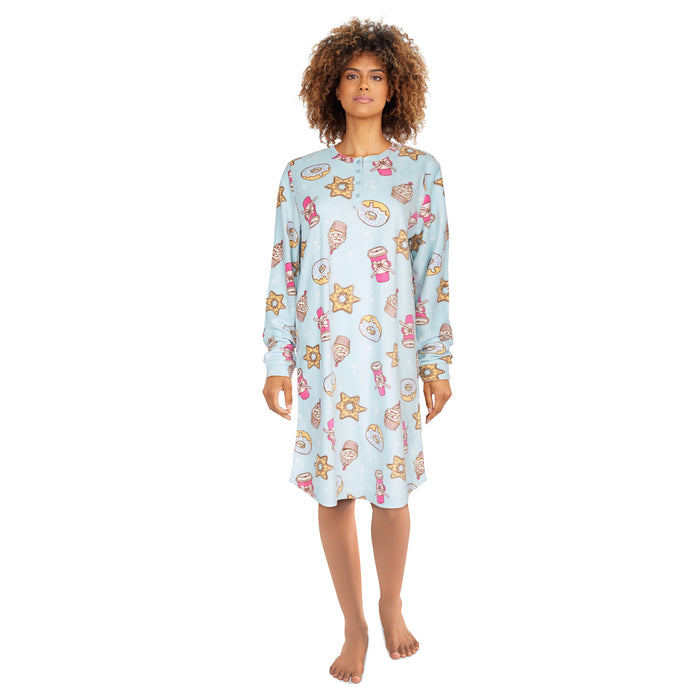 Carisma Women's Micropolar Sleepshirt