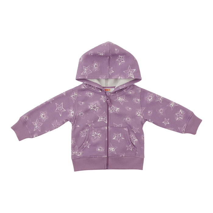 Haut à capuchon avec fermeture éclair Féérie hivernale MONKEY BARS pour bébés filles, 12-24 mois