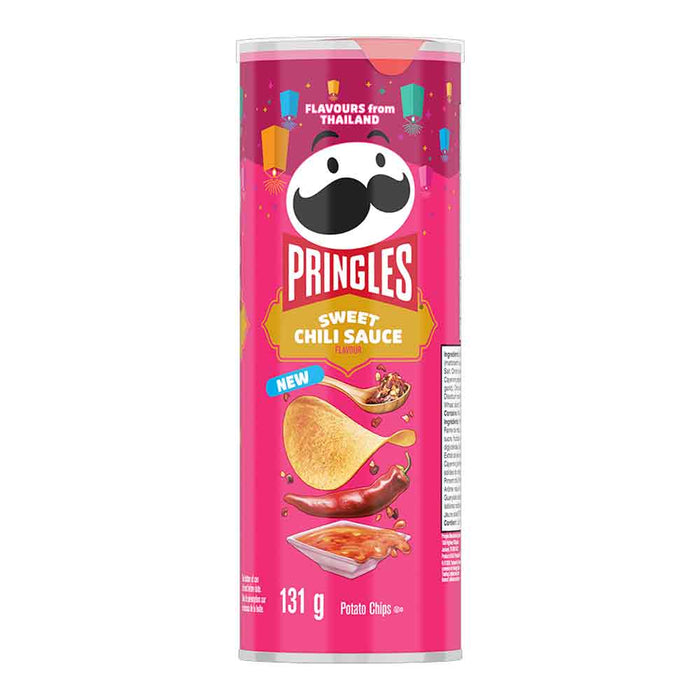 Pringles Potato Chips Sweet Chili Sauce, 131 g