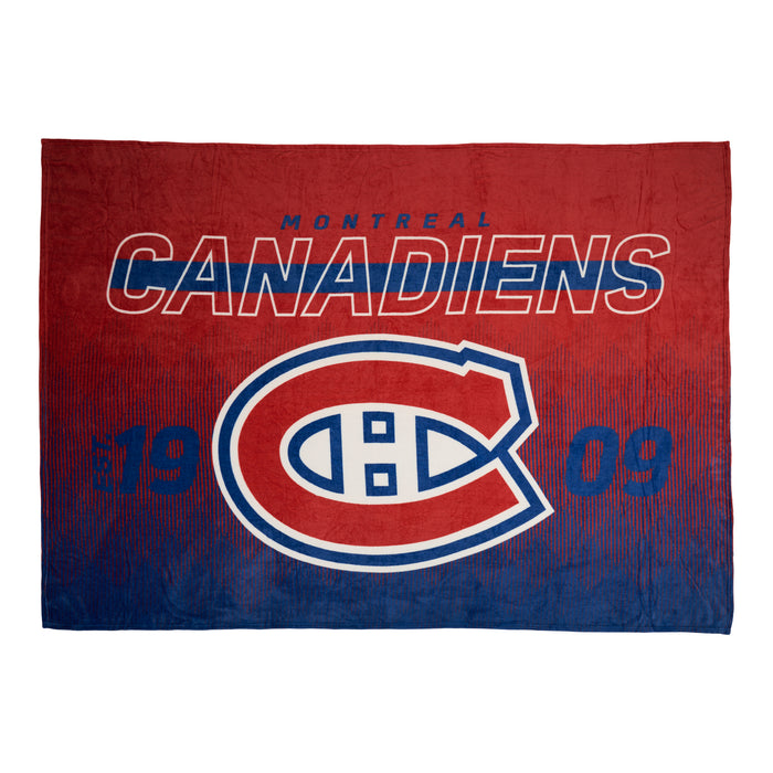 NHL Montreal Canadiens Blanket, 62-in x 90-in.