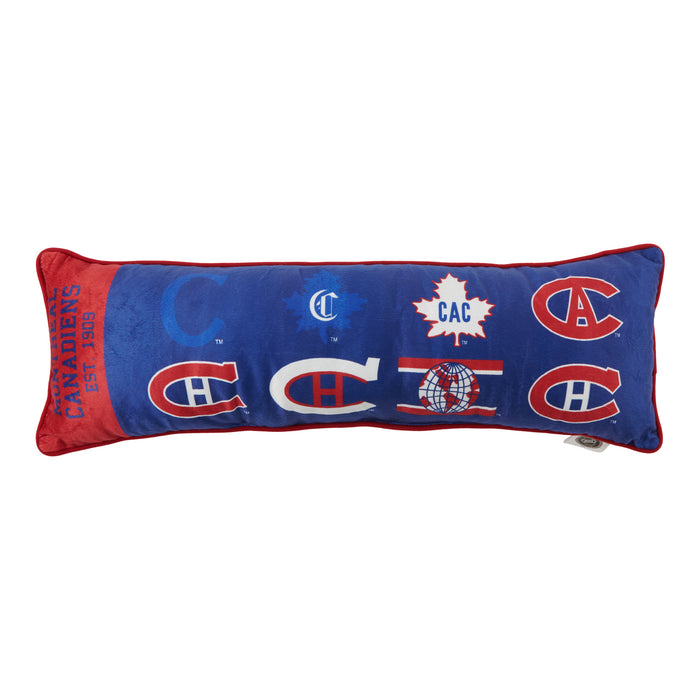 NHL Montreal Canadiens Pillow, 9-in x 26-in.