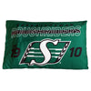 CFL Saskatchewan Roughriders Reversible Pillowcases, 2 Pack