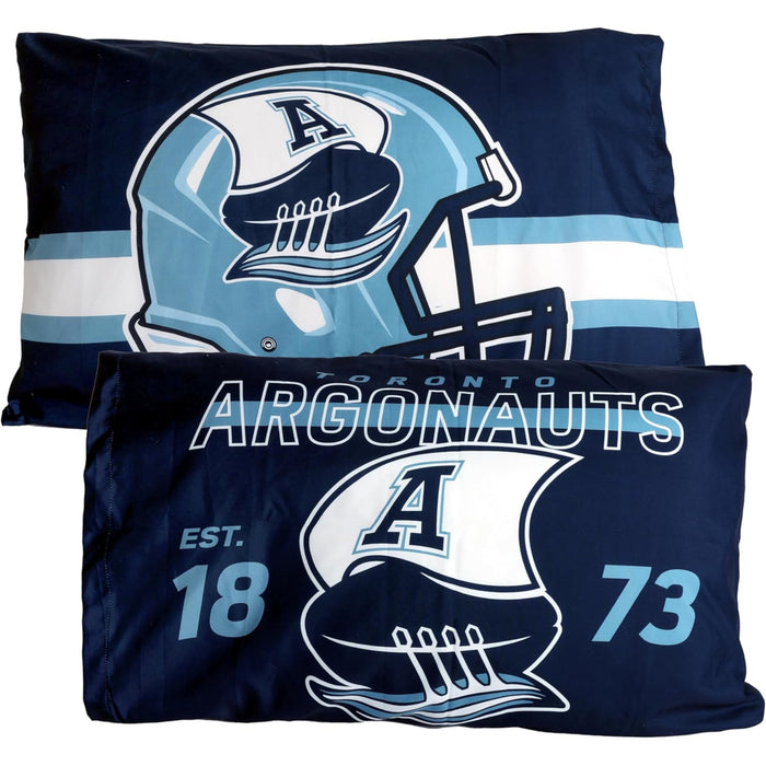 CFL Toronto Argonauts Pillowcases, 20-in x 30-in, 2 Pack