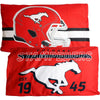Taies d'oreiller Stampeders de Calgary de la LCF, 20 po x 30 po, emb. de 2