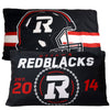 CFL Ottawa Redblacks Pillowcases, 20-in x 30-in, 2 Pack.