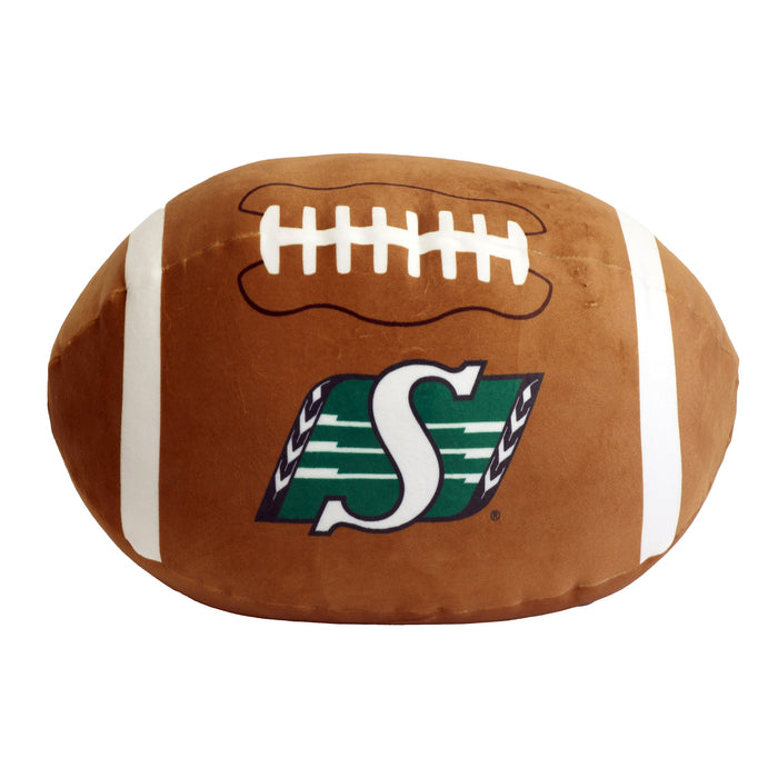 CFL Saskatchewan Roughriders Football Cushion, 14-in.