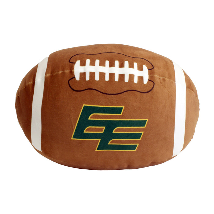 Coussin en forme de ballon de football Elks d'Edmonton de la LCF, 14 po