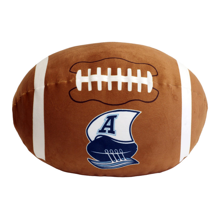 Coussin en forme de ballon de football Argonauts de Toronto de la LCF, 14 po