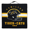 Coussin de siège de stade Tiger-Cats de Hamilton de la LCF, 16 po x 16 po x 2,5 po