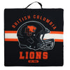 CFL B.C Lions Stadium Seat Cushion, 16-in x 16-in x 2.5-in.
