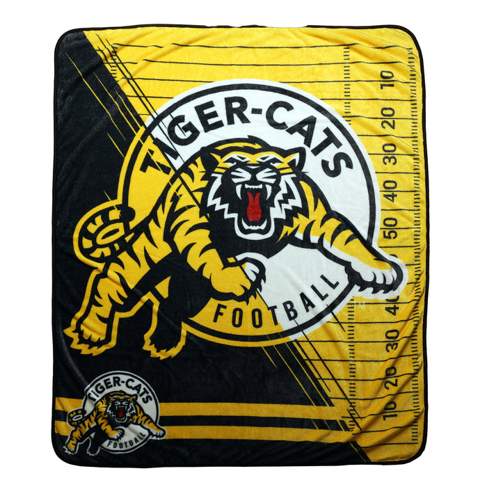 CFL Hamilton Tiger-Cats Throw, 50-in x 60-in.
