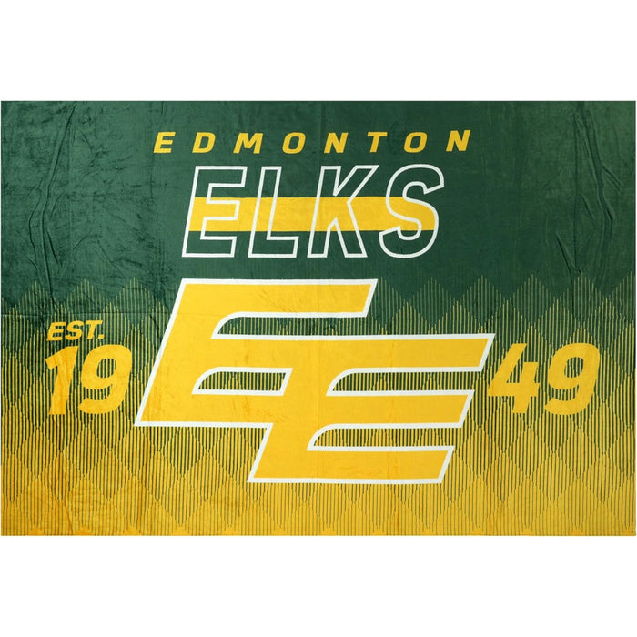 CFL Edmonton Elks Tailgate Blanket, 62-in x 90-in.
