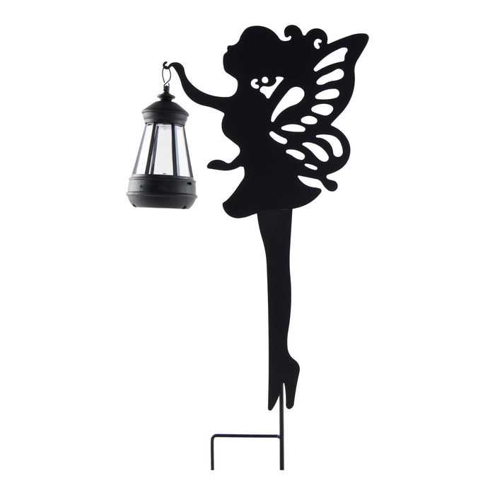 Luminaire sur poteau à l'énergie solaire, fée – 10 po x 22 po