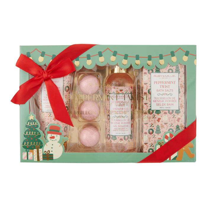 Ensemble de bain Ruby & Millie à la menthe poivrée