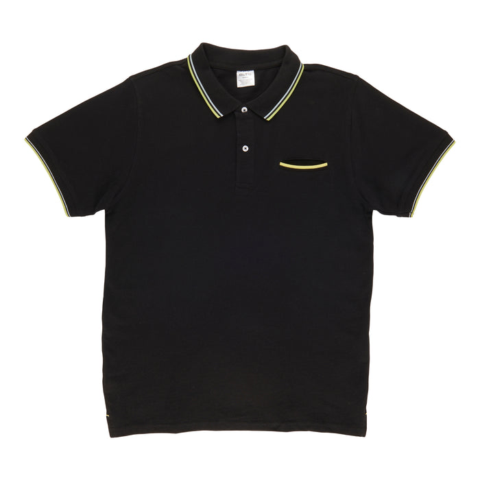 Polo en piqué avec poche pour hommes