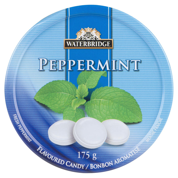 Waterbridge Peppermint Bonbon Aromatisé, 175 g