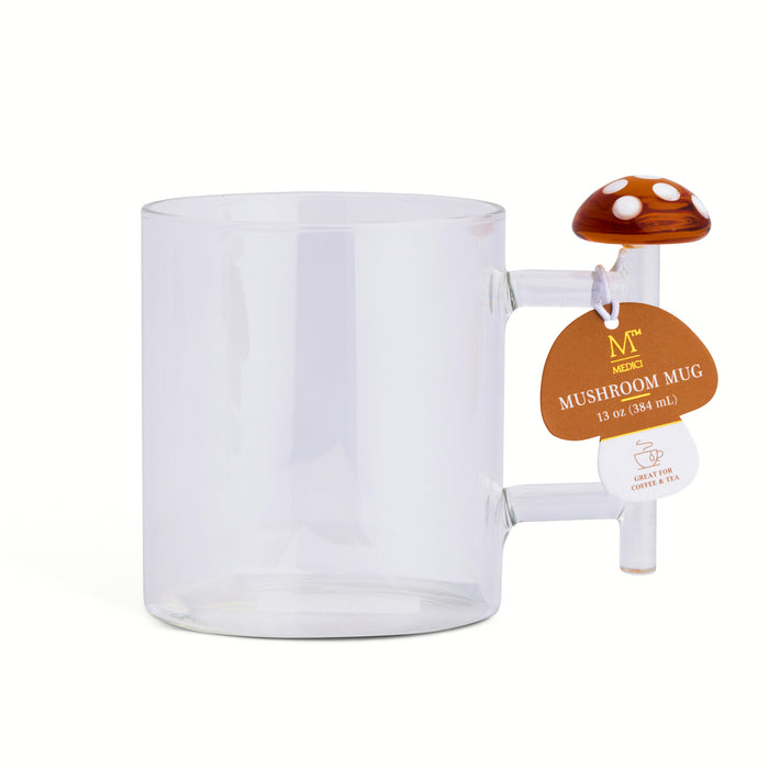Mushroom Mug, Brown, 13-oz.
