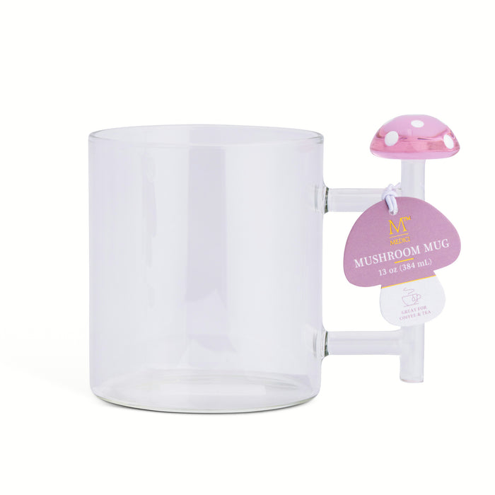 Tasse avec champignon - rose, 13 oz