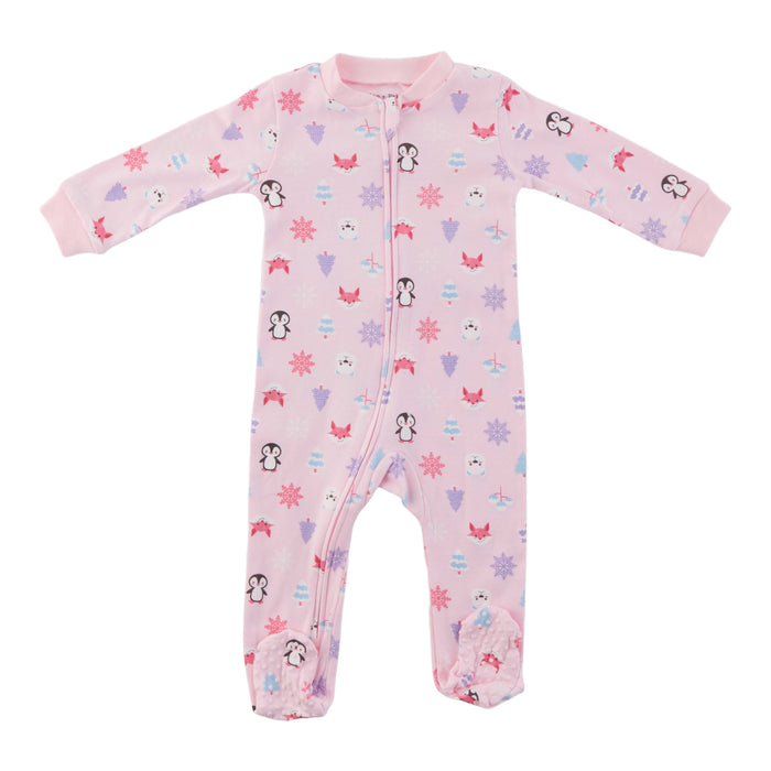 Infant Unisex Long Sleeve Printed Sleeper, 0-24 Month