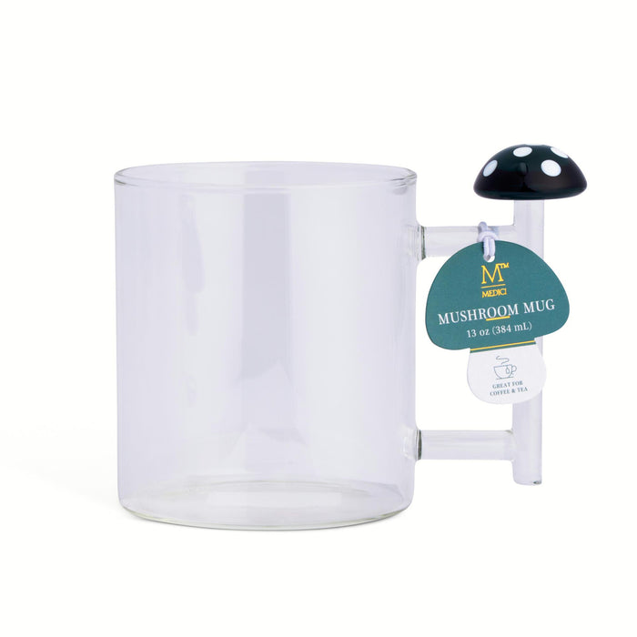 Tasse avec champignon - vert, 13 oz