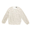 lily morgan Women's Sequin Keyhole Top