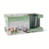 Flower Mug, Green, 16.5-oz.