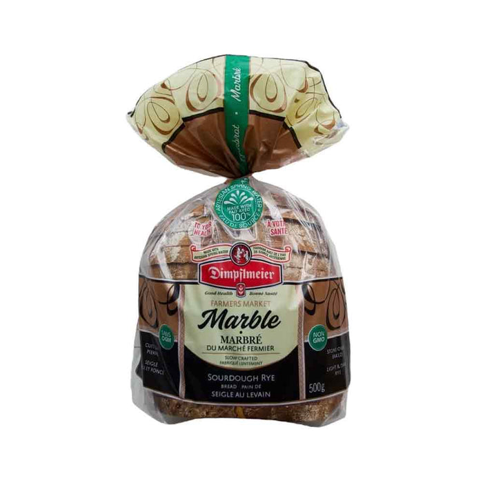 Dimpflmeier Pain de Seigle au Levain Marbré, 500 g