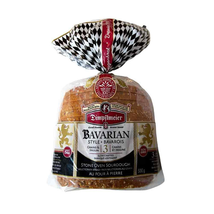 Dimpflmeier Stone Oven Sourdough Multigrain Bread Bavarian Style, 500 g