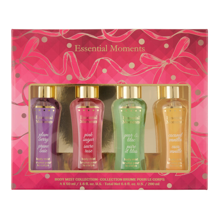 Collection de brumes corporelles Essential Moment, emb. de 4