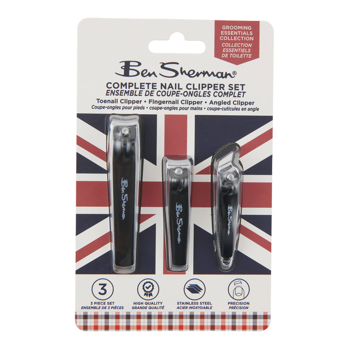 Nail Clipper Set, 3-Piece
