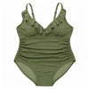 Ensemble bikini pour femme taille plus, 2 pièces, assorti