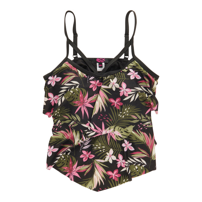 Tankini à 2 volants ACX Active pour femmes
