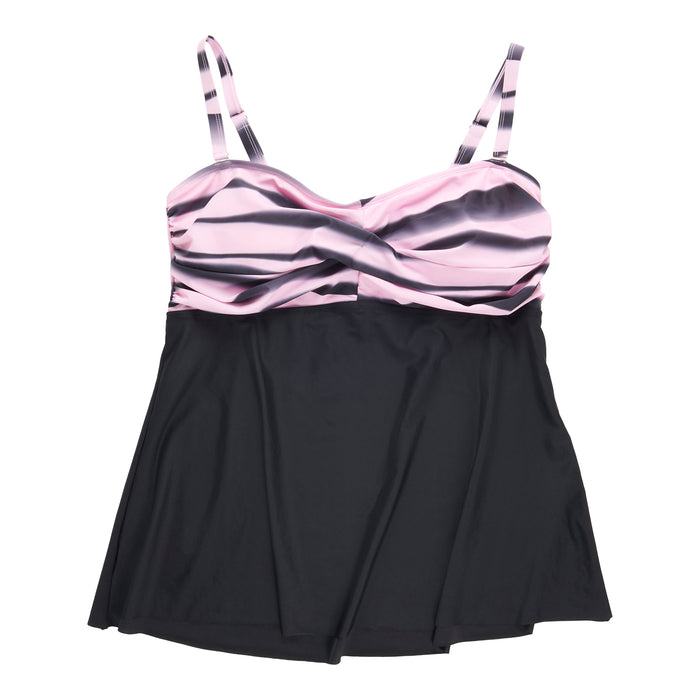 Haut de tankini ombré taille Plus ACX Active pour femmes