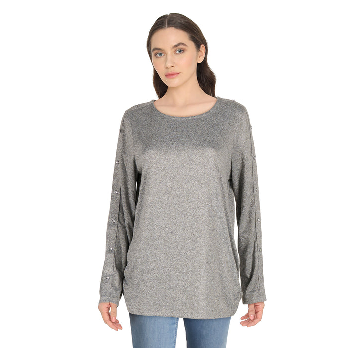 lily morgan Women's Long Sleeve Sweater