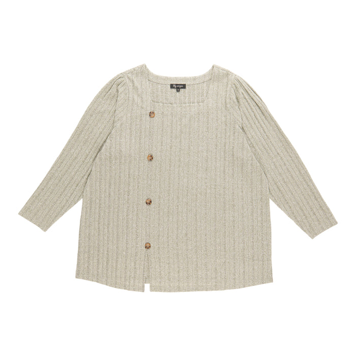 lily morgan Women's Plus Squareneck Sweater