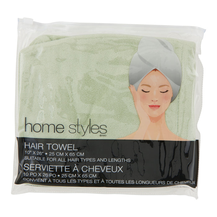 Serviette pour cheveux HomeStyles