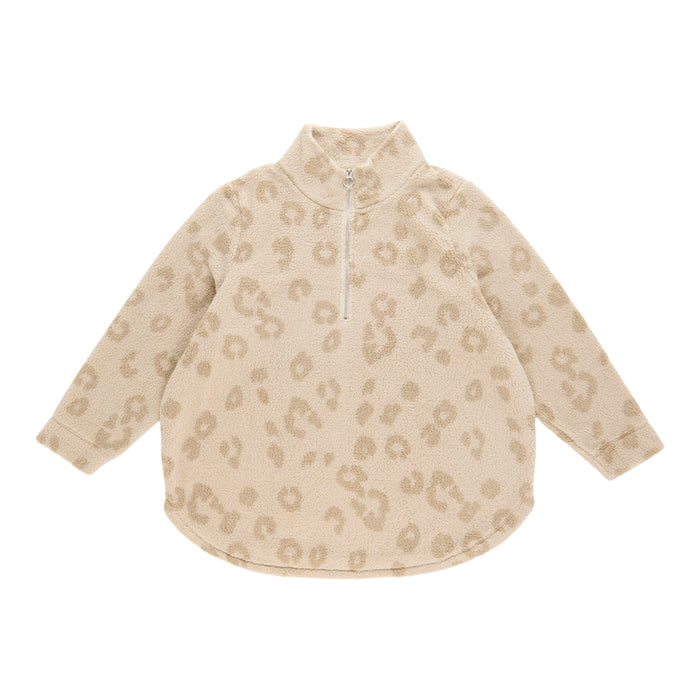 Women's Plus Half Zip Sherpa Sweatshirt