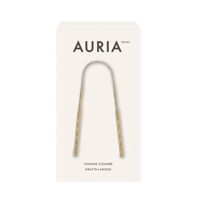 Auria Tongue Scraper, Gold